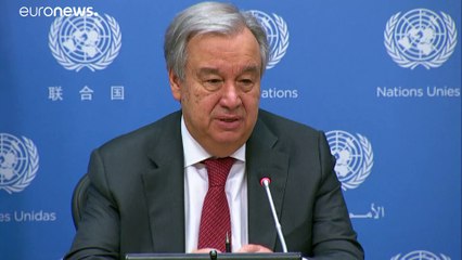 غوتيريش: الأمم المتحدة حامية القانون الدولي في مسألة الشرق الأوسط