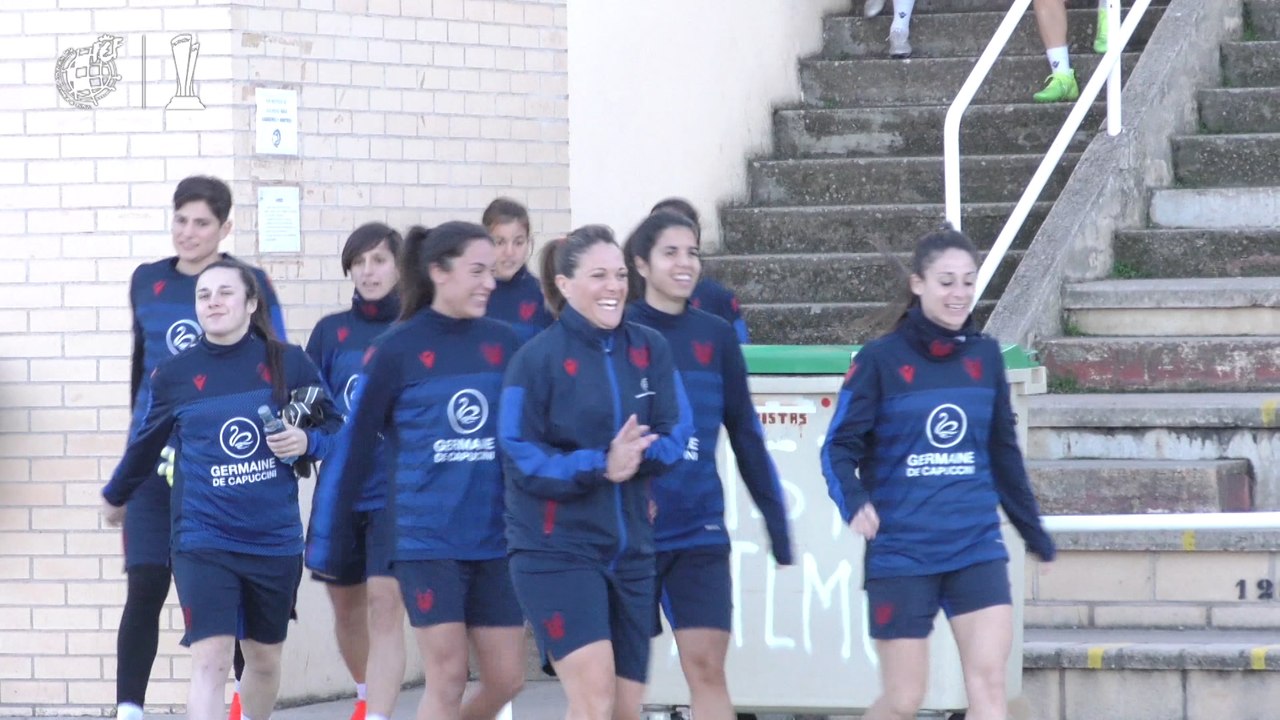 Entrenamiento del Levante UD Femenino