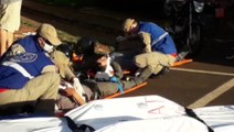 Homens ficam feridos em colisão com carro no Cascavel Velho