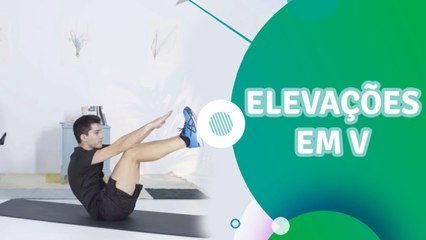 Elevações em V - Sou Fitness
