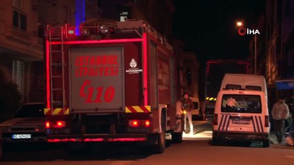 Esenyurt'ta şiddetli rüzgâr 4 katlı binanın çatısını uçurdu