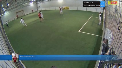 But de Aurélien  (2-2) - TEAM POLUX Vs LES TONTONS FLINGUEURS - 03/02/20 19:00 - LIGUE 1