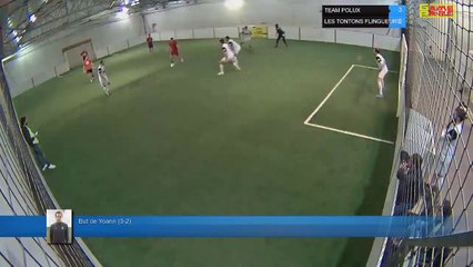 But de Yoann (3-2) - TEAM POLUX Vs LES TONTONS FLINGUEURS - 03/02/20 19:00 - LIGUE 1