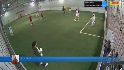But de Paul (3-3) - TEAM POLUX Vs LES TONTONS FLINGUEURS - 03/02/20 19:00 - LIGUE 1
