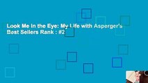 Look Me in the Eye: My Life with Asperger's  Best Sellers Rank : #2