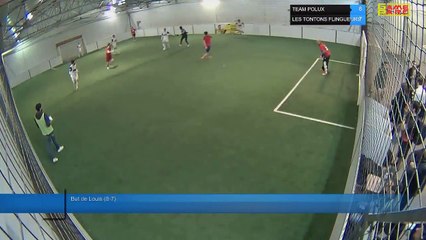 But de Louis (8-7) - TEAM POLUX Vs LES TONTONS FLINGUEURS - 03/02/20 19:00 - LIGUE 1