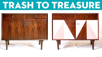 We Gave These Vintage Furniture Pieces A New Life | Trash to Treasure