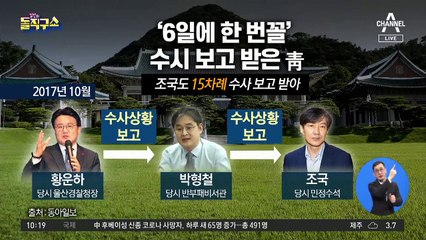 ‘6일에 한 번꼴’…수시 보고 받은 靑