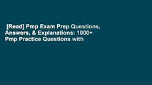 [Read] Pmp Exam Prep Questions, Answers, & Explanations: 1000  Pmp Practice Questions with