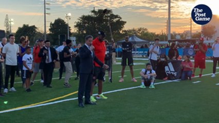 Adidas Unveils Its First Sustainable Football Field At Miami Edison High School