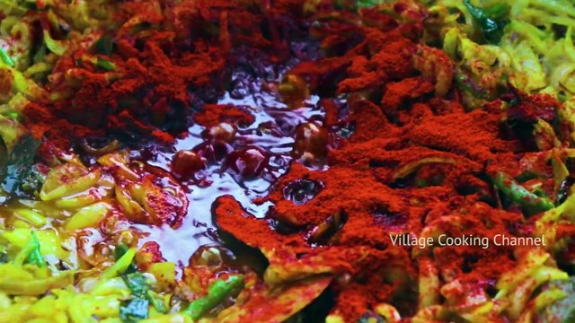 Ginger Chicken Recipe Cooking and Eating - Cooking by Grandpa - Village Cooking Channel