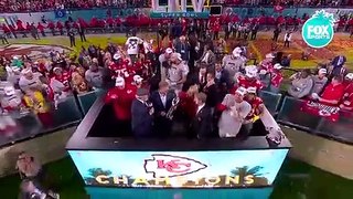 Watch Full - Watch the Kansas City Chiefs lift the Lombardi Trophy after their Super Bowl LIV win - FOX NFL_2