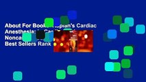 About For Books  Kaplan's Cardiac Anesthesia: In Cardiac and Noncardiac Surgery  Best Sellers Rank