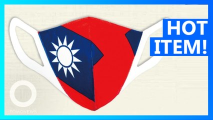 Fend off Chinese mask hoarders with Taiwan flag face masks