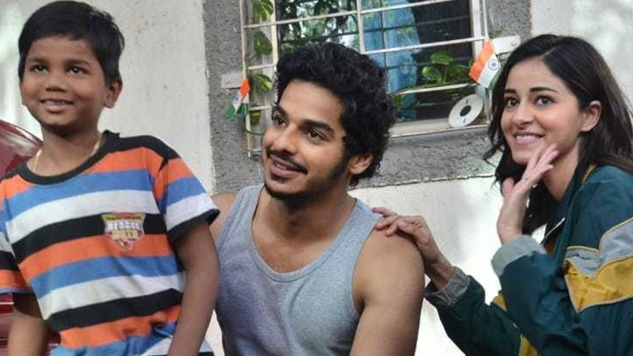 Ananya Panday along with Ishaan khatter snapped at kenstar dance rehearsal hall at andheri gen