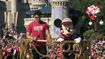 Watch Full -  Patrick Mahomes goes to Disney World and celebrates Super Bowl LIV in the parade - NFL on ESPN