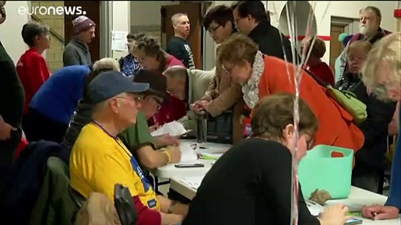 Demokraten-Vorwahl in Iowa: Pete Buttigieg offenbar vorn