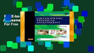 Full E-book  Orthopedic Physical Assessment, 6e (Musculoskeletal Rehabilitation)  For Free