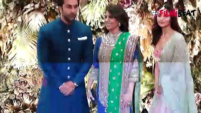 Alia Bhatt & Ranbir Kapoor attend Armaan Jain wedding reception with Neetu Kapoor; Video FilmiBeat