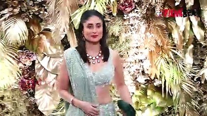 Kareena Kapoor Khan looks superb at brother Armaan's Wedding Reception;Watch video | FilmiBeat