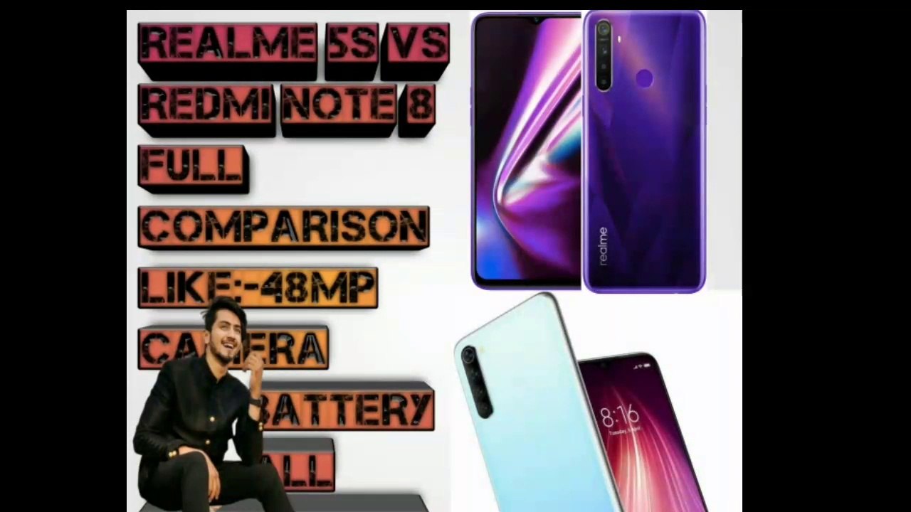 Redmi Vs realme mobile/realme 5s Vs redmi note 8/redmi note 8vs realme 5s /48mp camera mobiles/redmi note 8 Vs realme 5s mobile battery life test, comparison,48mp camera test