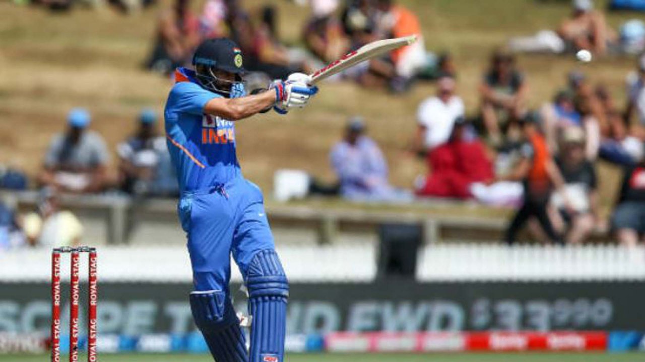 IND vs NZ 1st ODI : Kohli scores yet another half century | Virat kohli | 50 | O