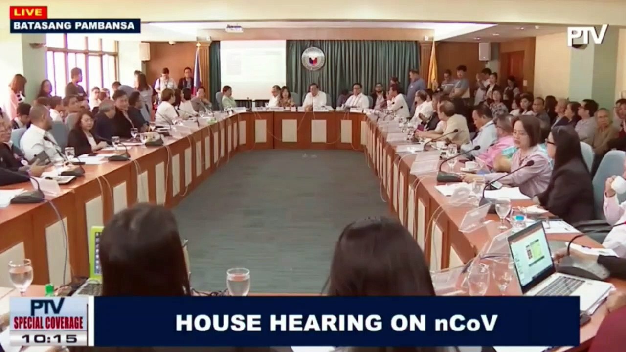 House hearing on the novel coronavirus