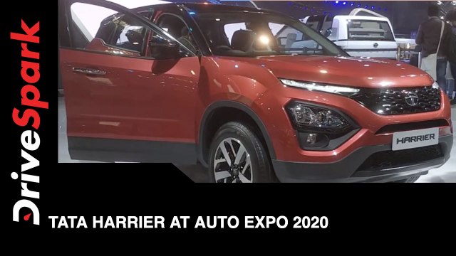 Tata Harrier at Auto Expo 2020 | Tata Harrier First Look, Features & More