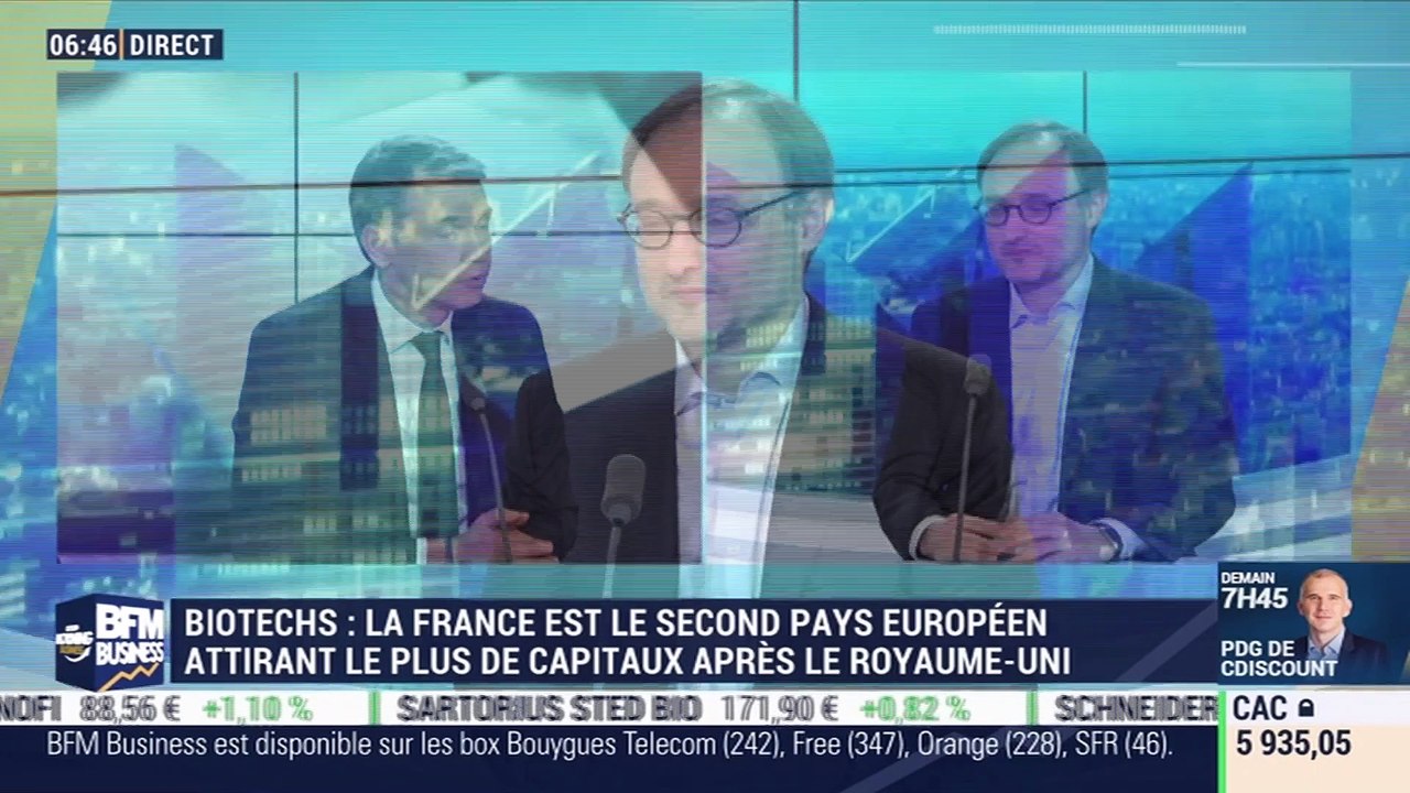 Franck Mouthon (France Biotech) : La France est le second pays européen attirant le plus de capitaux après le Royaume-Uni - 05/02