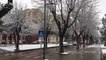 Ora News - Temperaturat e ulëta, rinisin reshjet e deborës në qarkun e Korçës dhe Dibrës