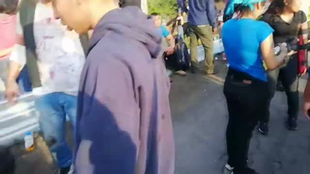 Aparatoso accidente con un muerto y 81 heridos en la frontera de México