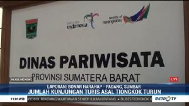 Kunjungan Turis Asal Tiongkok ke Sumbar Menurun