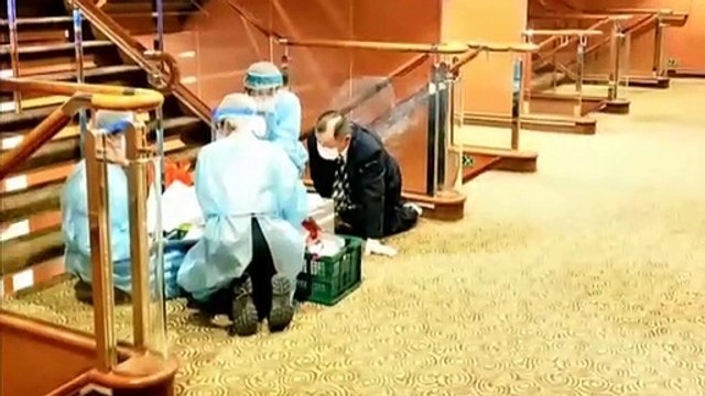 3.700 personas aisladas en un crucero que llevaba a 10 pasajeros contagiados por el coronavirus