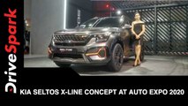KIA Seltos X-Line Concept at Auto Expo 2020 | KIA Seltos X-Line Concept First Look, Features & More