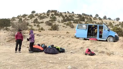 "Sakin kent Uzundere" ekstrem sporcularının yeni adresi oldu