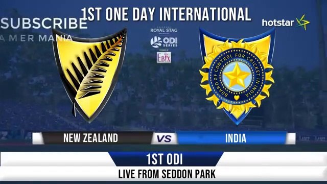 India vs New Zealand 1st Odi Full Highlights 2020 - Cricket 19