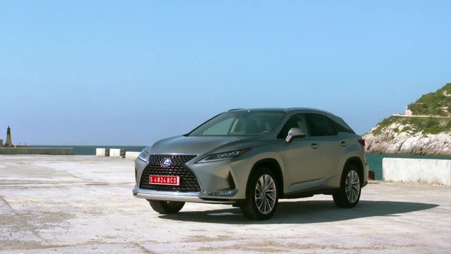 The new Lexus RX450h in Luxury Silver