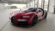 The new Bugatti Chiron Design in Bugatti Center