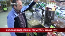 Cumhurbaşkanı Erdoğan Enerjisini Dut Pekmezinden Alıyor