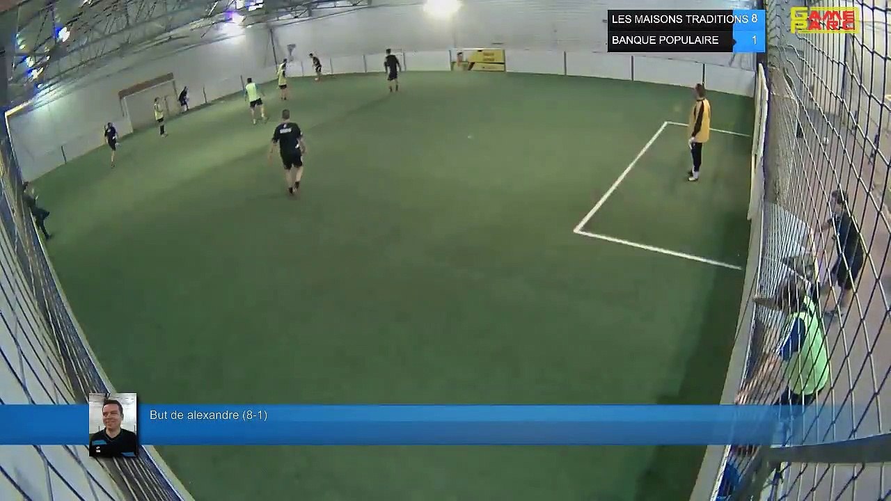 But de alexandre (8-1) - LES MAISONS TRADITIONS Vs BANQUE POPULAIRE - 04/02/20 19:00 - LIGUE 2