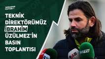 Teknik Direktörümüz İbrahim Üzülmez Osmanlıspor Maçı Öncesi Basın Toplantısı Düzenliyor