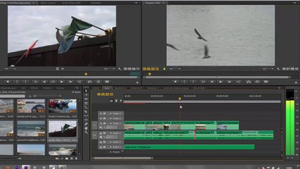 Premiere Pro CS6 24 UnLinking Tracks