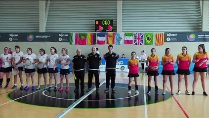 FRANCE-CATALONIA ( qualif. women ) 3nd WORLD TAMBURELLO INDOOR CHAMPIONSHIP 2019
