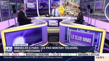 Le club BFM immo (1/2): Immobilier à Paris, les prix montent toujours - 05/02