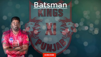 Vivo Ipl 2020 | Kings Xi Punjab  Final  Squad 2020 | Kxip Final Squad