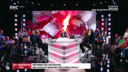 Les tendances GG : Réforme des retraites, des avocats brûlent des codes civils ! - 05/02