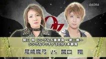 Mayumi Ozaki vs. Kakeru Sekiguchi 2018.11.04