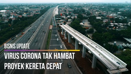 Virus Corona Tak Hambat Proyek Kereta Cepat