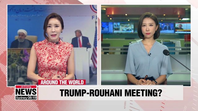 Trump says he's ready to meet Iran's president to solve nuclear impasse