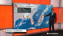 Geoff Cornish on Tropical Depression 6
